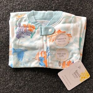 Burt's Bees Baby Ocean PJs 0-3 months